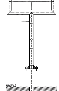 Instrumentpaal 2 instrumenten