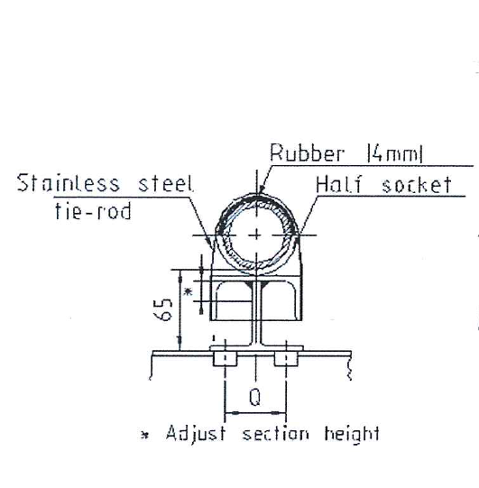 Pipe Support PSK020 - Afbeelding 2