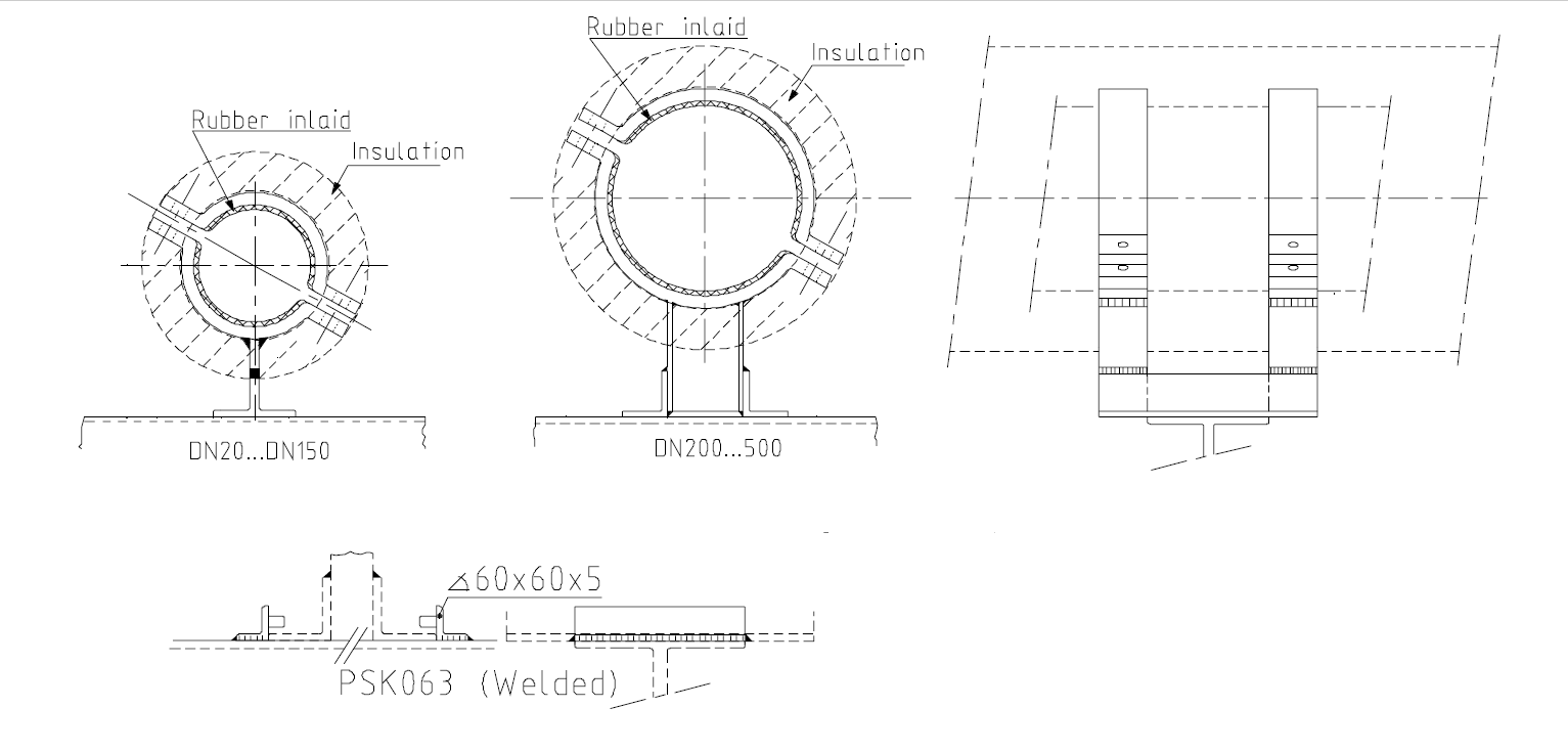 Pipe Support PSK063 - Afbeelding 3