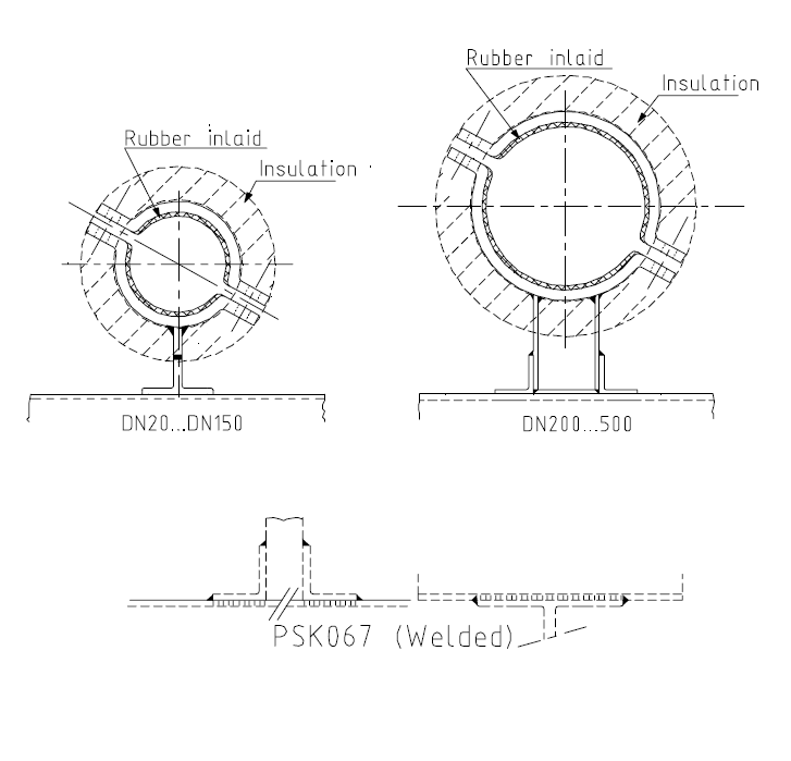 Pipe Support PSK067 - Afbeelding 2