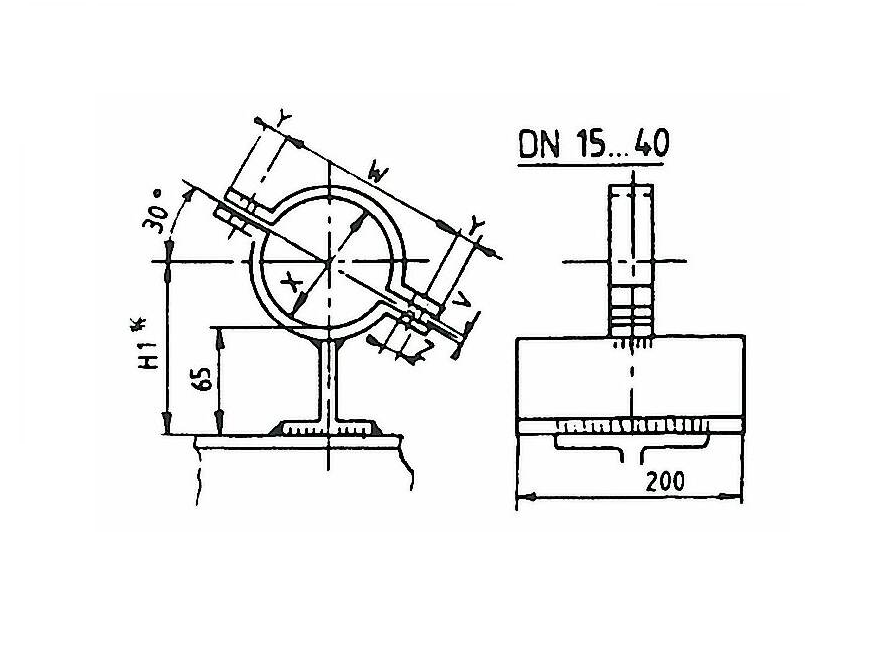 Pipe Support PSM007 - Afbeelding 2