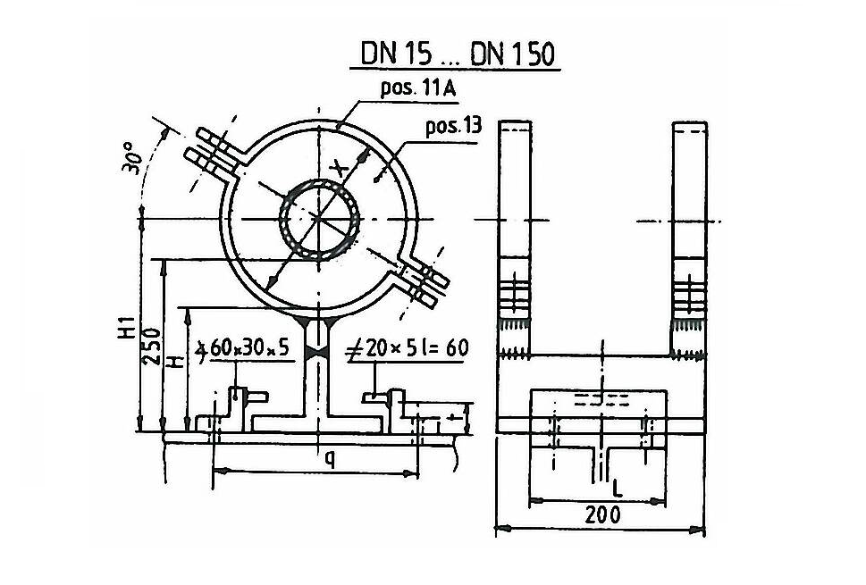 Pipe Support PSM036