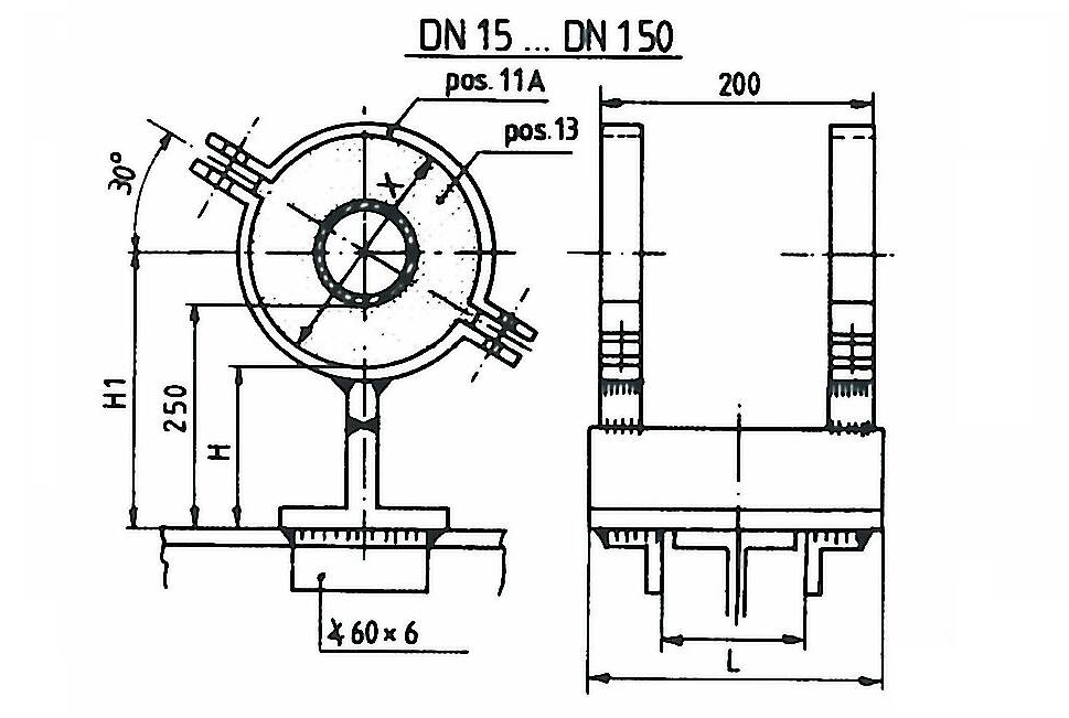 Pipe Support PSM037