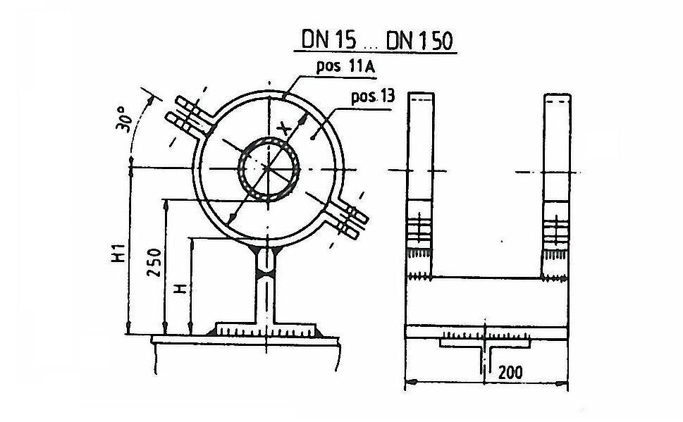 Pipe Support PSM039