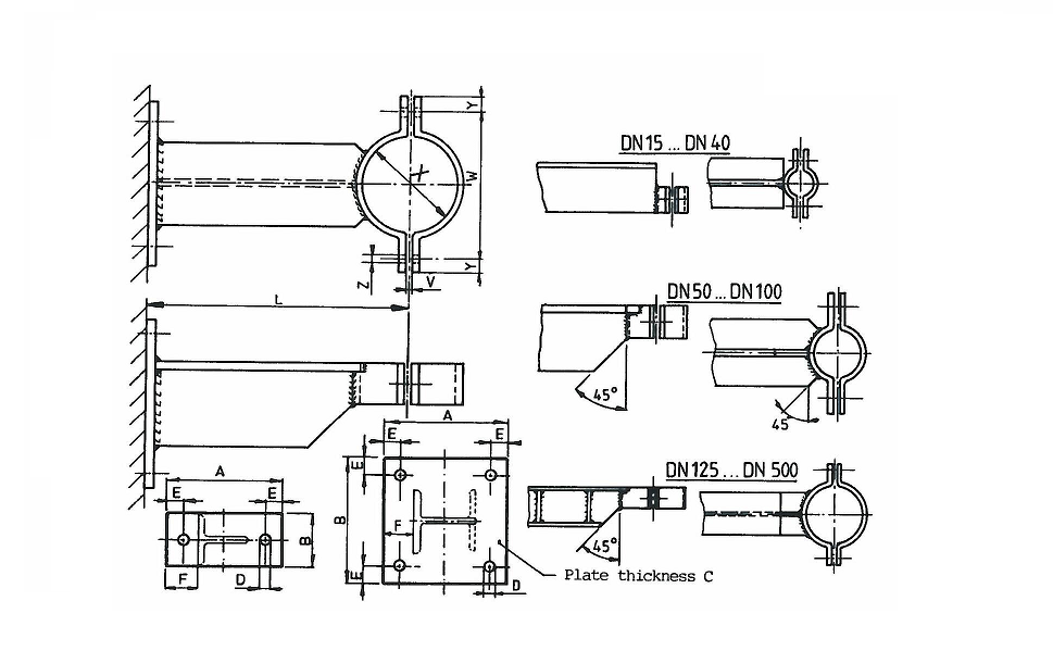 Pipe Support PSM042