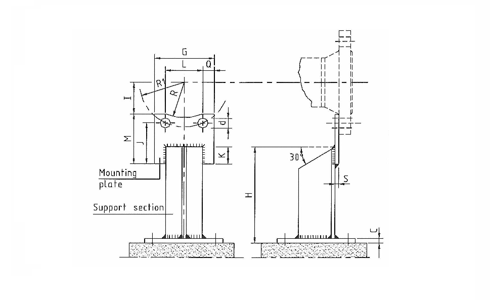 Pipe Support PSM047
